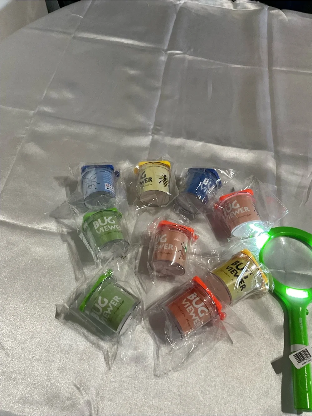 Colorful Bug Viewer Kit with Green Handheld Magnifier
